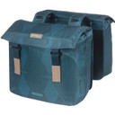 Basil Elegance Double Pannier Bag 40-49L Estate Blue