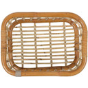 Basil Green Life Rattan Rear Basket 18L Brown