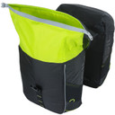 Basil Miles Double Bag 34L Black Lime