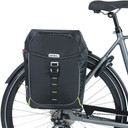 Basil Miles Double Bag 34L Black Lime