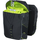 Basil Miles Double Bag 34L Black Lime