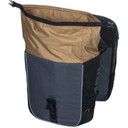 Basil Miles Double Bag 34L Black Slate