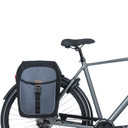 Basil Miles Double Bag 34L Black Slate