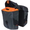 Basil Miles Tarpaulin Double Bag 34L Black Orange