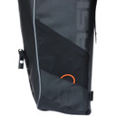 Basil Miles Tarpaulin Double Bag 34L Black Orange