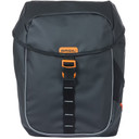 Basil Miles Tarpaulin Double Bag MIK 34L Black Orange