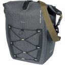 Basil Navigator Storm Single Pannier Bag 25-31L Black