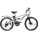 Leitner Crossx 26 Dual Suspension Ebike White 15ah