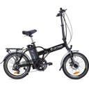 Leitner Tirol 20inch Step Over Folding Ebike Black 15ah