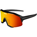 KOO Demos Black Matt Red Mirror Lenses