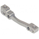 Hope IS Front - Post 160mm Brake Caliper Adapter A-Mount Silver