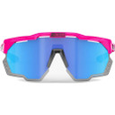 Scicon Aeroshade Kunken Pink Fluo/Multimirror Blue Sunglasses