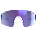 BBB Fullview Sports Sunglasses White Blue Mirror