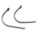 Burley Dash Foot Strap Set Black