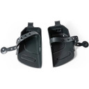 Burley Dash Footrests With Strap Black