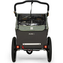 Burley Dlite X Double Trailer Green