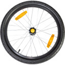 Burley Wheel Assembly 20 Alloy W/Pb Axle Black