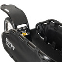 Burley Coho XC Single Wheel Cargo Trailer Black