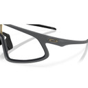 Oakley RSLV Matte Carbon W/Clear-Black Iridium Photochromic Lens