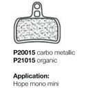 Braking Hope Mono Mini Organic Brake Pads
