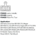 Braking Shimano Dura Ace/Ultegra Pro Tour Race Brake Pads