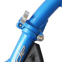 WeeRide Pro Pilot Aluminium Tagalong Trailer Bike Seat Blue