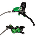 Hope Tech4 E4 Front Disc Brake Black/Green Black Cable