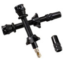RYFE Tubeless High Flow Valves 44mm Black Jar 20pcs