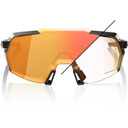 100% Korbin Gloss Metallic Black Orange Flash Mirror Photochromic