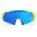 100% Korbin X Satin Neon Blue Multilayer Mirror