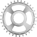 Burgtec Thick-Thin C-Ring Race Face Cinch Direct Mount 28T Silver