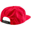 Troy Lee Designs Unstructed Snapback Hat Speed Patch Poppy Red
