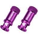 Granite Design Juicy CNC Presta Valve Cap 50pc Purple
