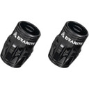 Granite Design Juicy CNC Schrader Valve Cap 2pc Black