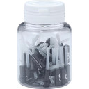 BBB BCB-153 Nosed Ferrules 4mm Shift Housing Alloy 100pcs