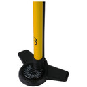 BBB BFP-28 AirBoost 2.0 Floor Pump Dualhead 3.0 Yellow