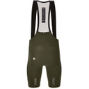 Santini Plush Bibshorts Green