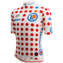 Santini Tour De France Climbers Leaders Jersey White