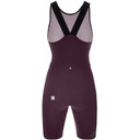Santini Unico Womens Bibshorts Burgundy