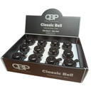 QBP Bell Classic Brass Ringer Bar Mounted Black 12 Pack