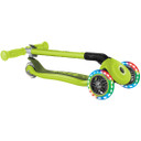 Globber Primo Foldable Lights Lime Green/Khaki Green Scooter