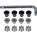 FSA Triple Chainring Bolt Kit T-30 Silver