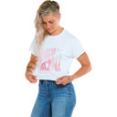 DHaRCO Womens Cotton Crop White