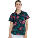 DHaRCO Womens Tech Party Shirt Dark Fern