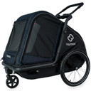 Hamax Pluto Dog Trailer Large Navy/Black