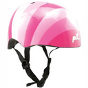 Pit Stripes Pink Helmet