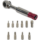 Azur Alloy Ratchet 10 Bit Tool Set