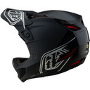 Troy Lee Designs D4 AS Polyacrylite Helmet Shadow Black