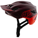 Troy Lee Designs Flowline SE AS Helmet Badge Maroon