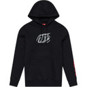 Troy Lee Designs Pullover Hoodie Badge Black